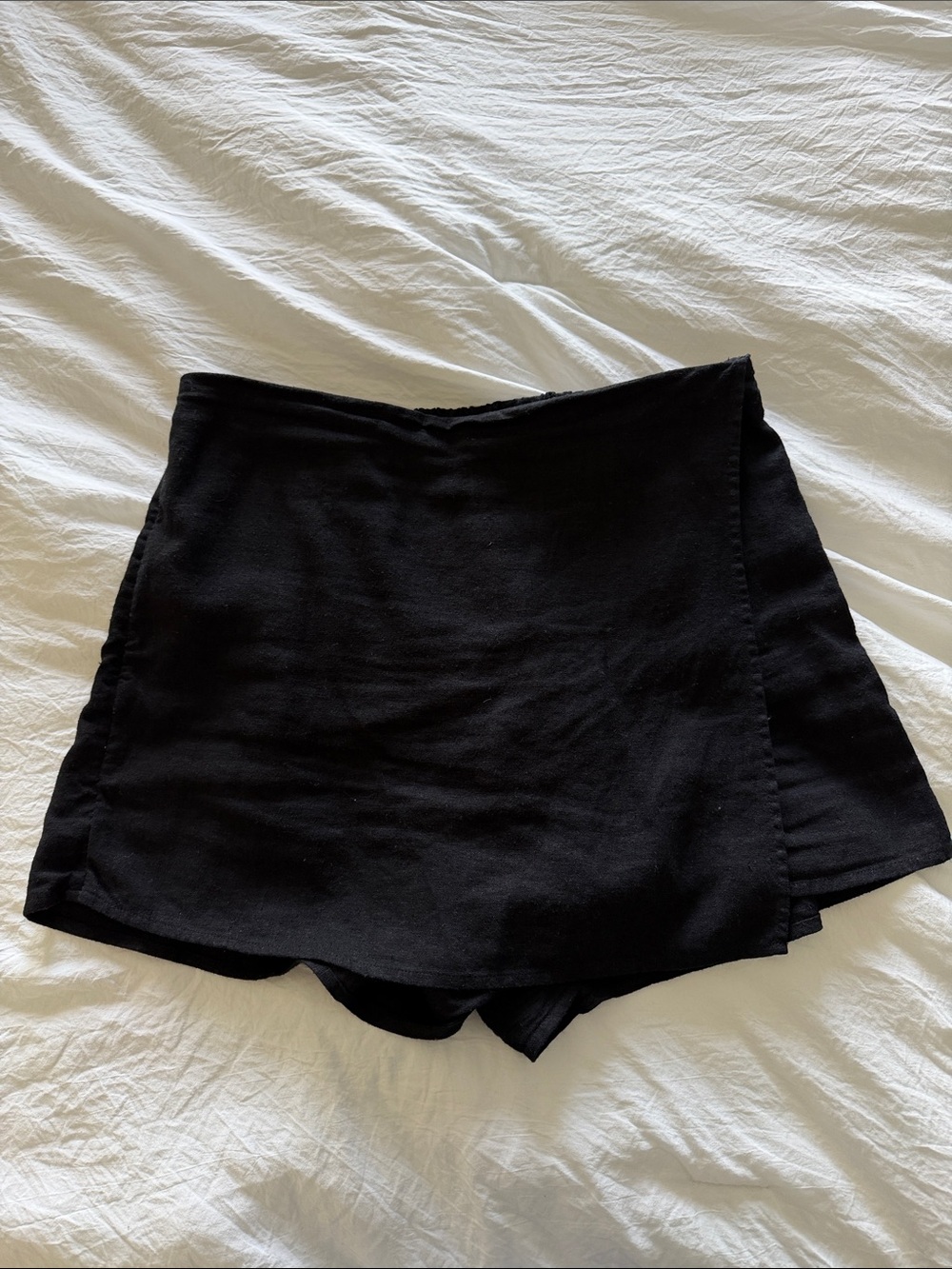 Old Navy Black Women's Skort - Sleek Wrap Front